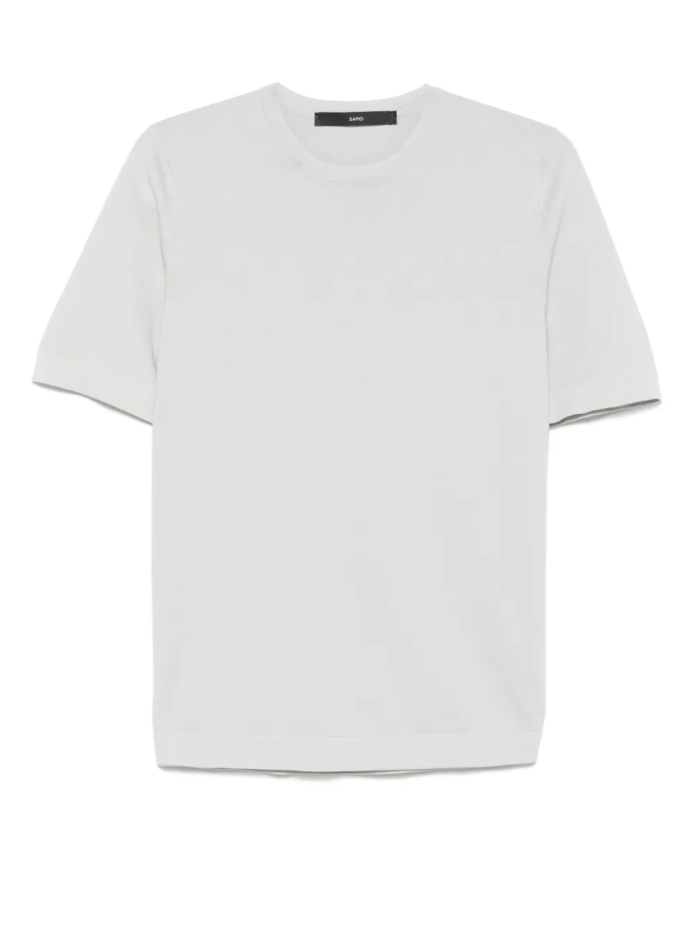 SAPIO fine-knit T-shirt | Grey | Image 1