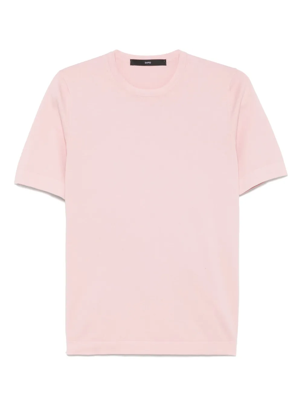 SAPIO fine-knit T-shirt | Pink | Image 1