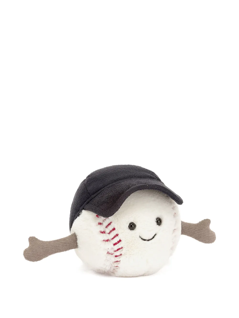 Jellycat Amuseables Sports Baseball soft toy | White | Image 1
