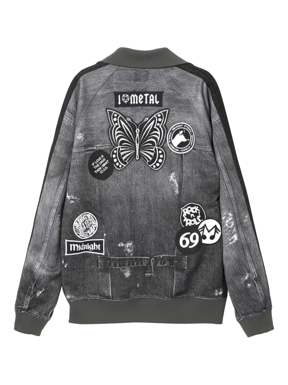 Needles x Midnight Studios denim track jacket | Performance Track Jackets | Image 2