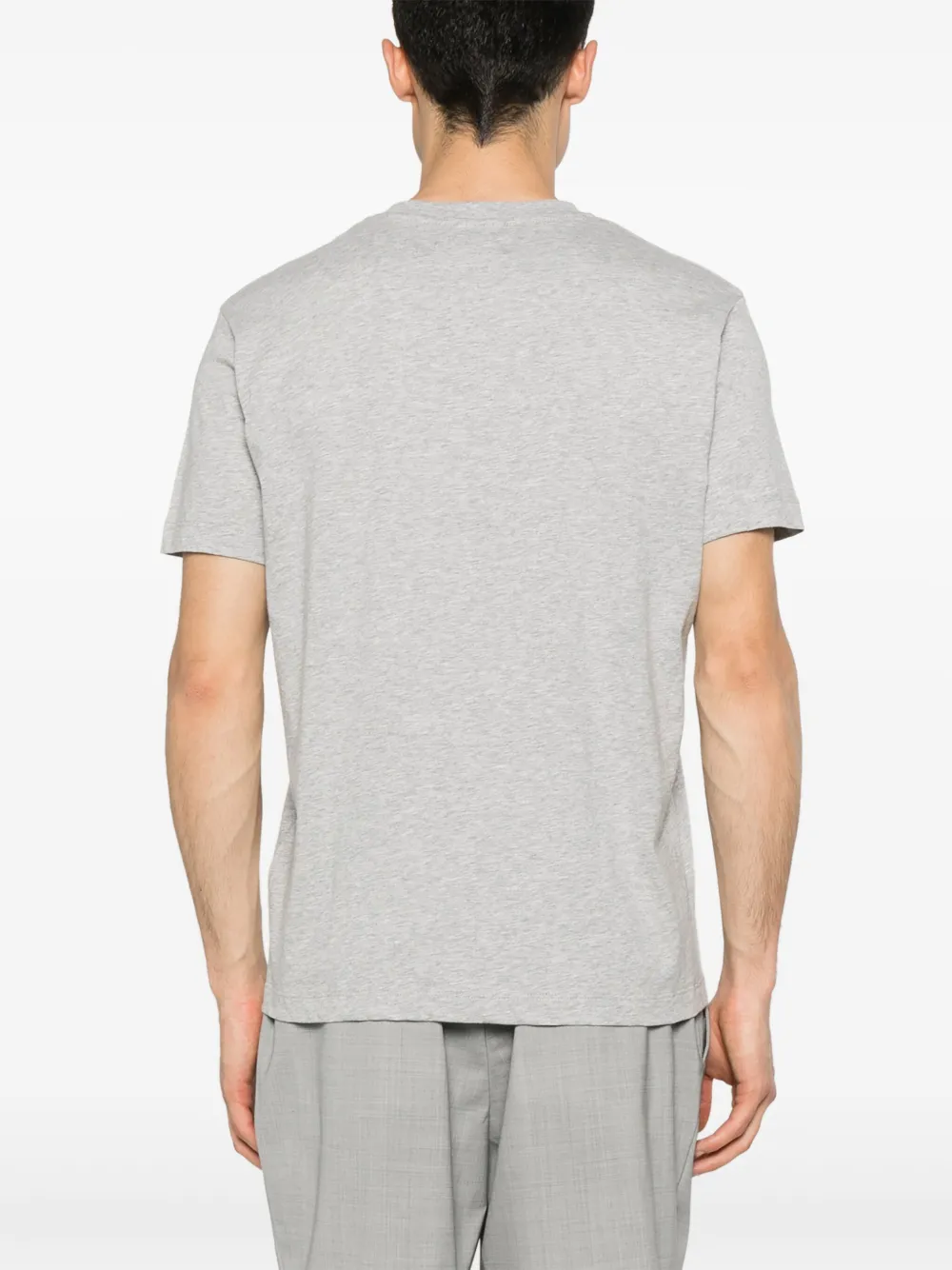Vilebrequin T-shirt met logoprint Grijs
