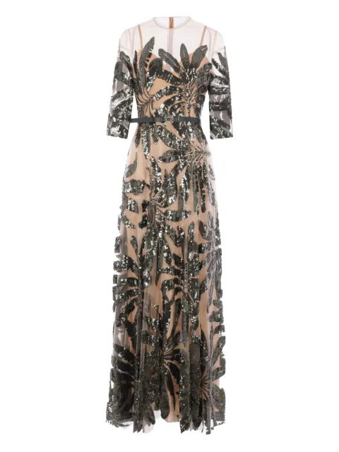 Elie Saab crystal-embellished dress