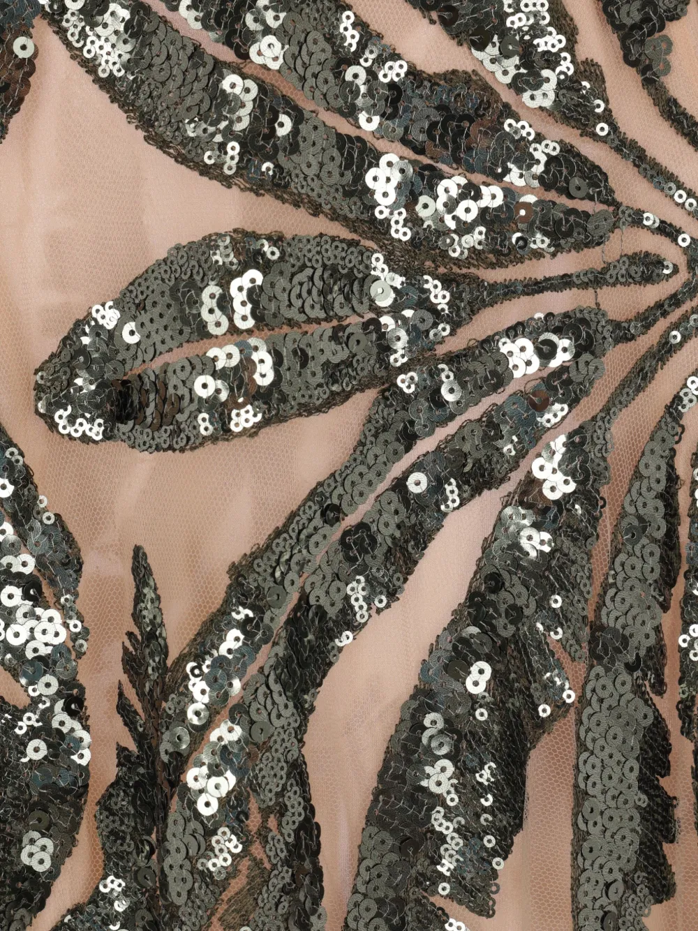 Elie Saab Jurk verfraaid met kristallen Beige