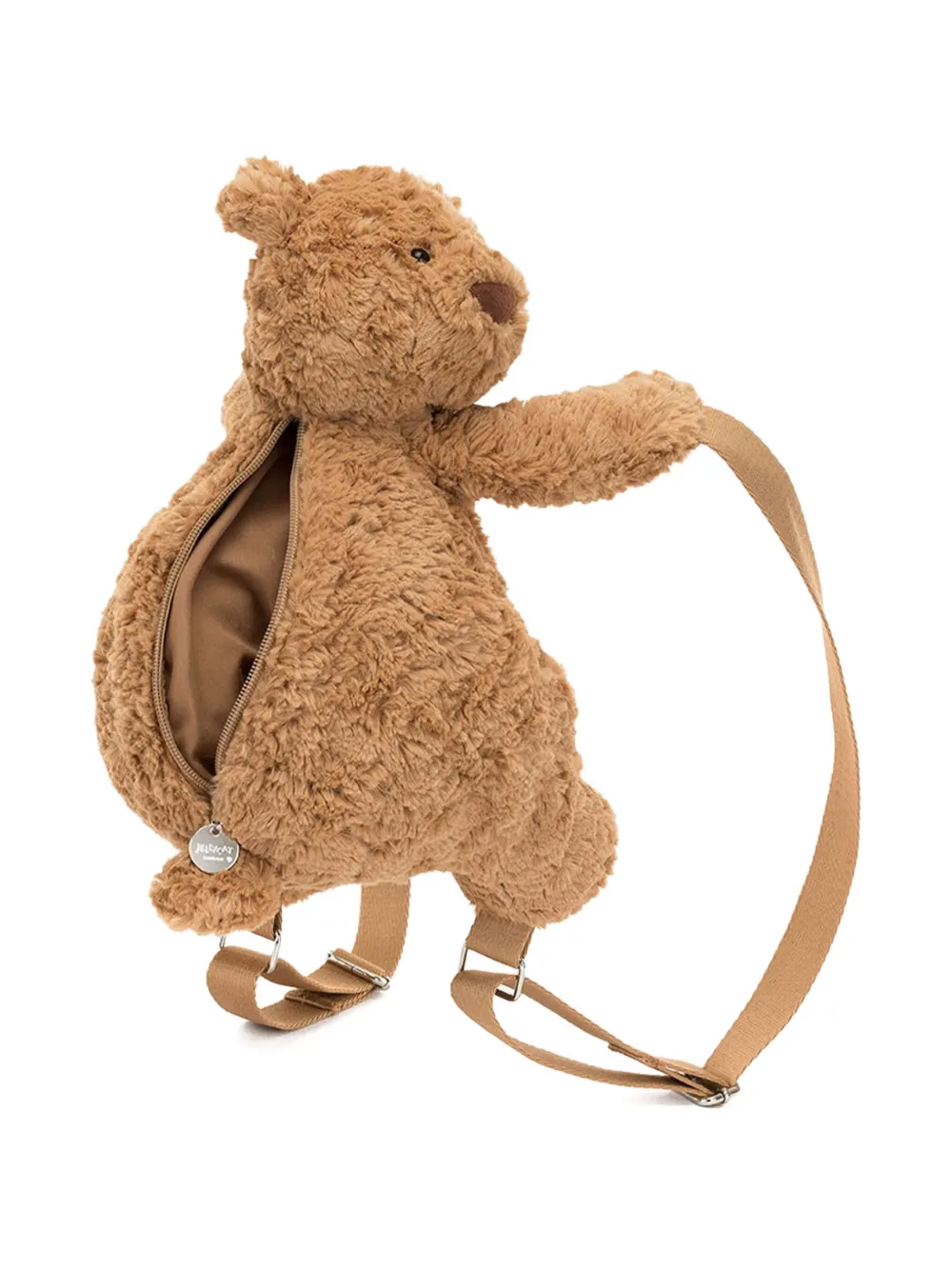Jellycat Bartholomew Bear rugzak Bruin