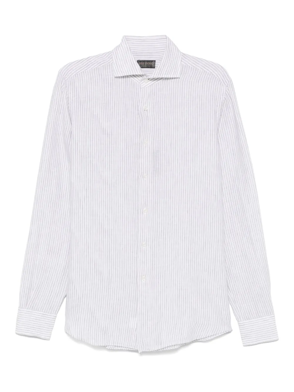 Dell'oglio camisa con rayas estampadas | gris | Image 1
