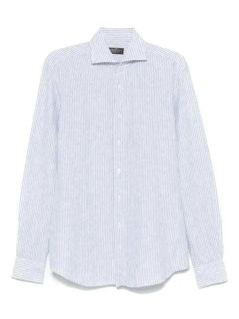 Dell'oglio camisa con rayas estampadas