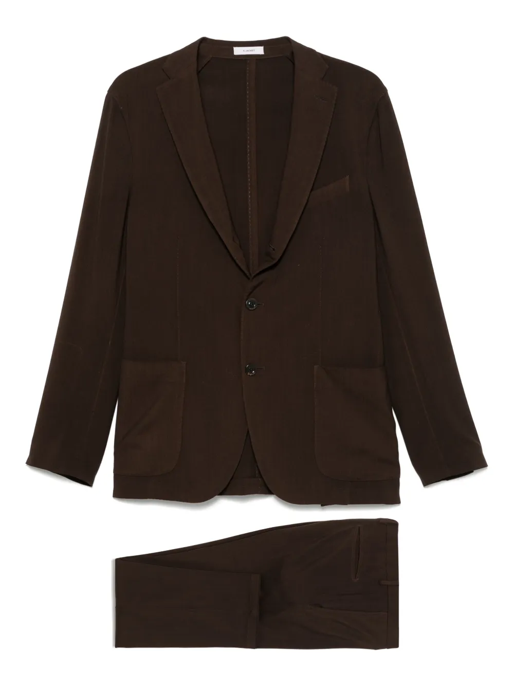 Boglioli traje con botones | marrón | Image 1