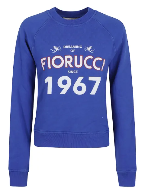 Fiorucci sudadera con logo estampado