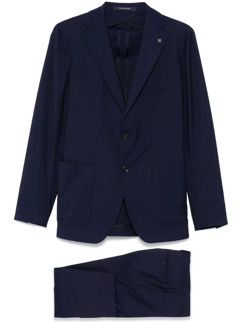 Tagliatore wool suit | Blue | Image 1