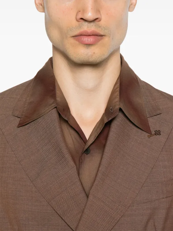 Tagliatore Darrel Suit | Brown | FARFETCH SG