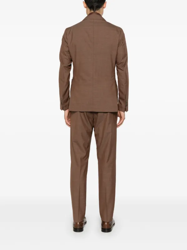 TAGLIATORE(タリアトーレ)」 DARREL 48 Tagliatore Darrel Suit | Brown | FARFETCH SG