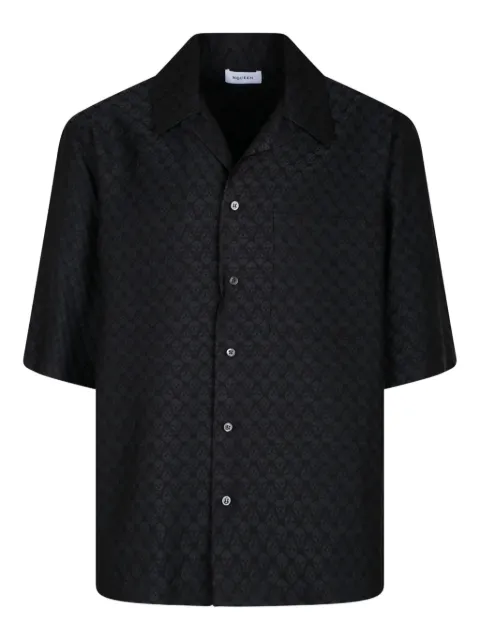 Alexander McQueen Skull-jacquard shirt