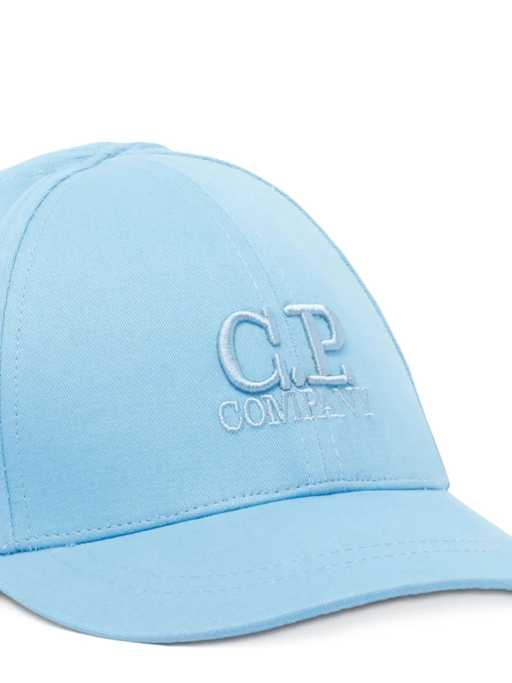 C.P. Company Kids Katoenen honkbalpet - Blauw