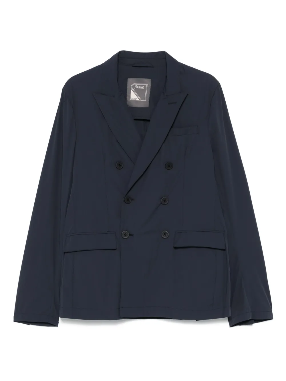 Herno blazer con doble botonadura | azul | Image 1