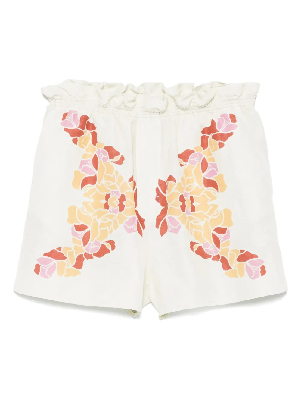 Shop Raquel Diniz Bahia Shorts In Neutrals