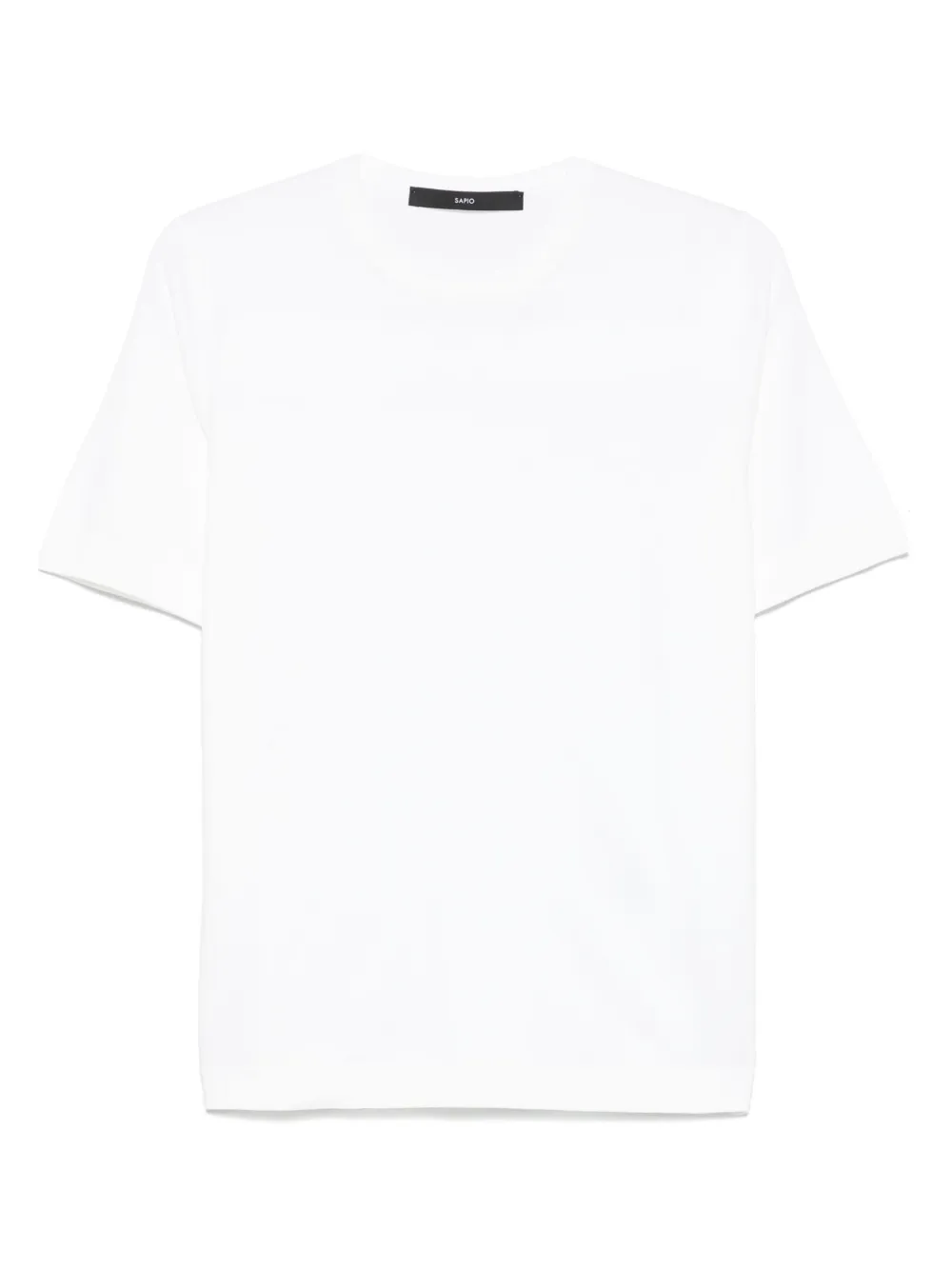 SAPIO fine-knit T-shirt | White | Image 1