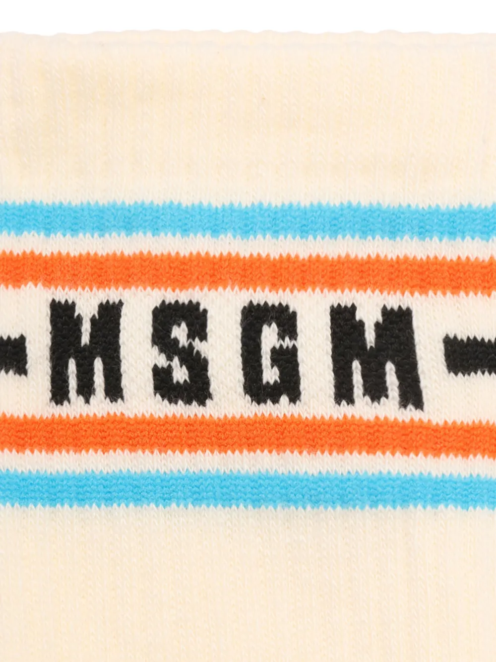 MSGM Kids logo-intarsia socks | Girls Clothing | Image 2