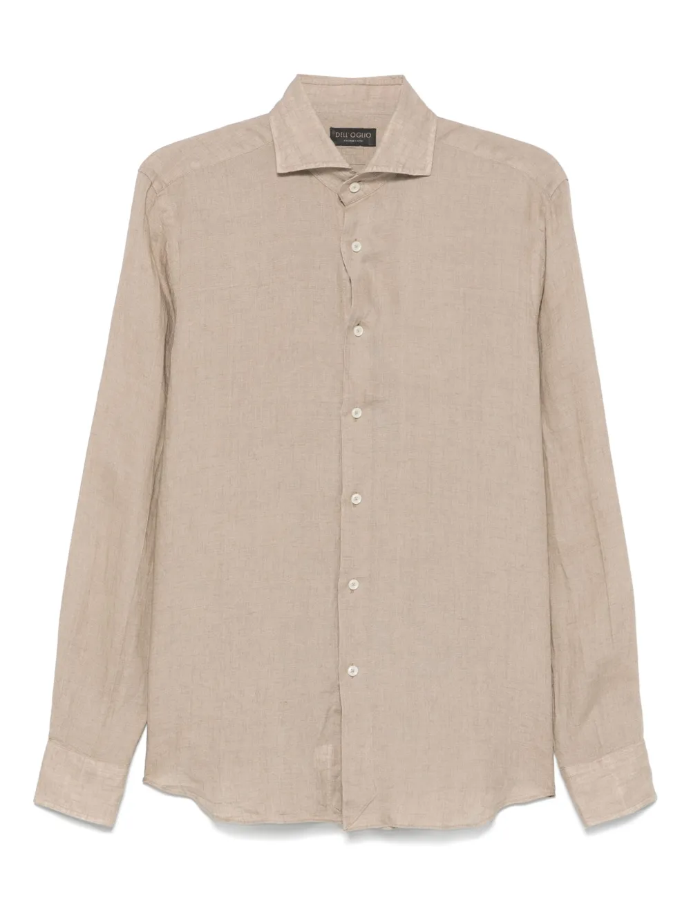 Dell'oglio camisa de lino | marrón | Image 1