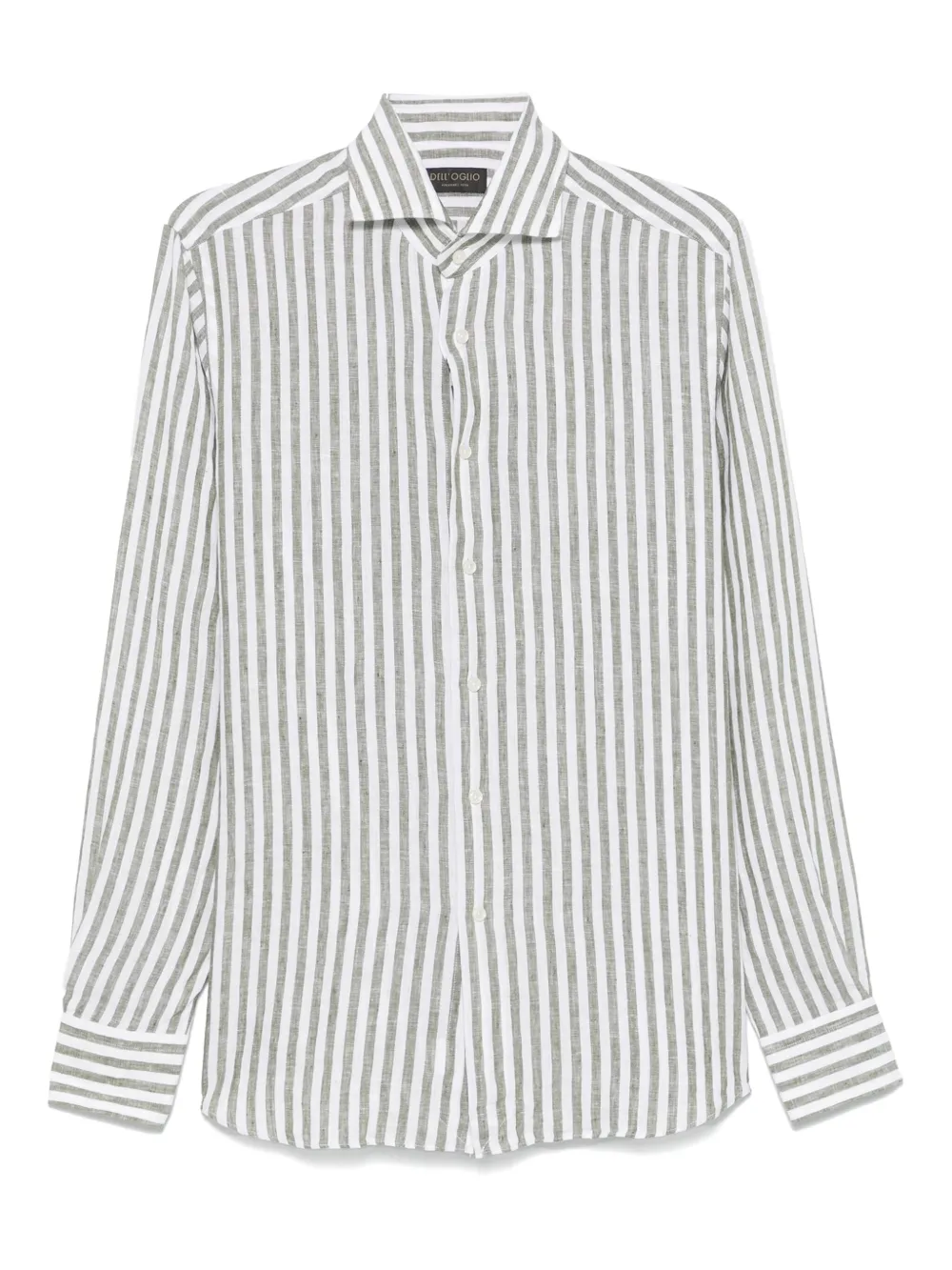 Dell'oglio camisa con rayas estampadas | verde | Image 1
