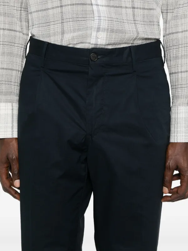 Incotex キャロットフィット パンツ | ブルー | FARFETCH JP
