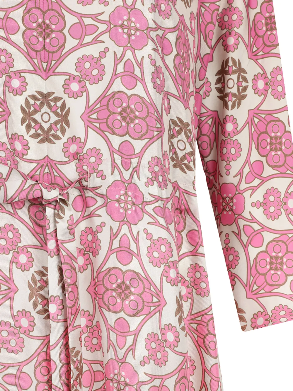 Shop 's Max Mara Silk Midi Dress In Pink