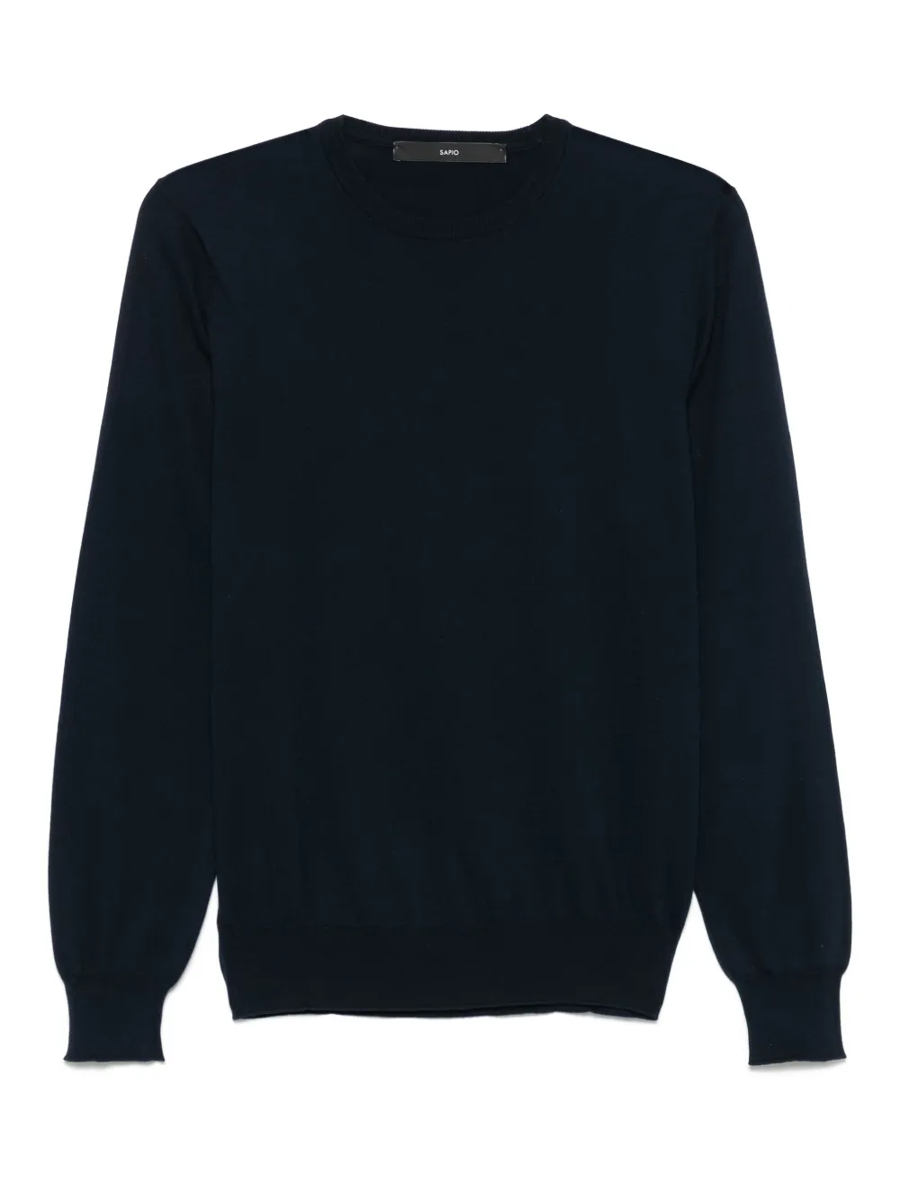 SAPIO fine-knit T-shirt | Blue | Image 1