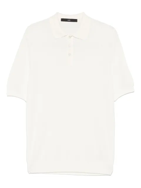 SAPIO honeycomb-knit polo shirt
