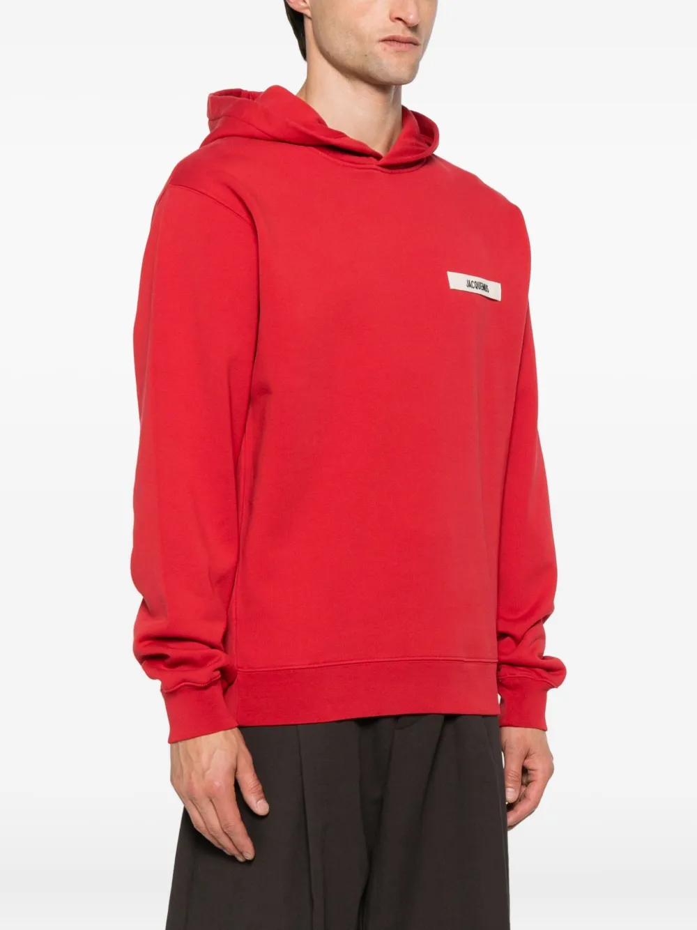 Jacquemus Le hoodie Gros Grain hoodie Rood