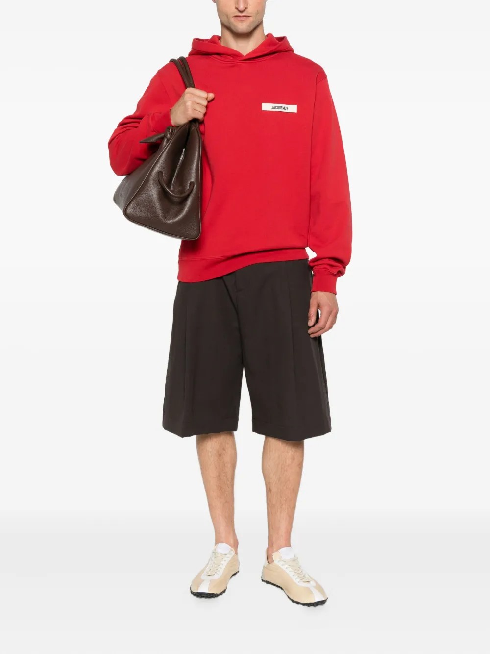 Jacquemus Le hoodie Gros Grain hoodie Rood