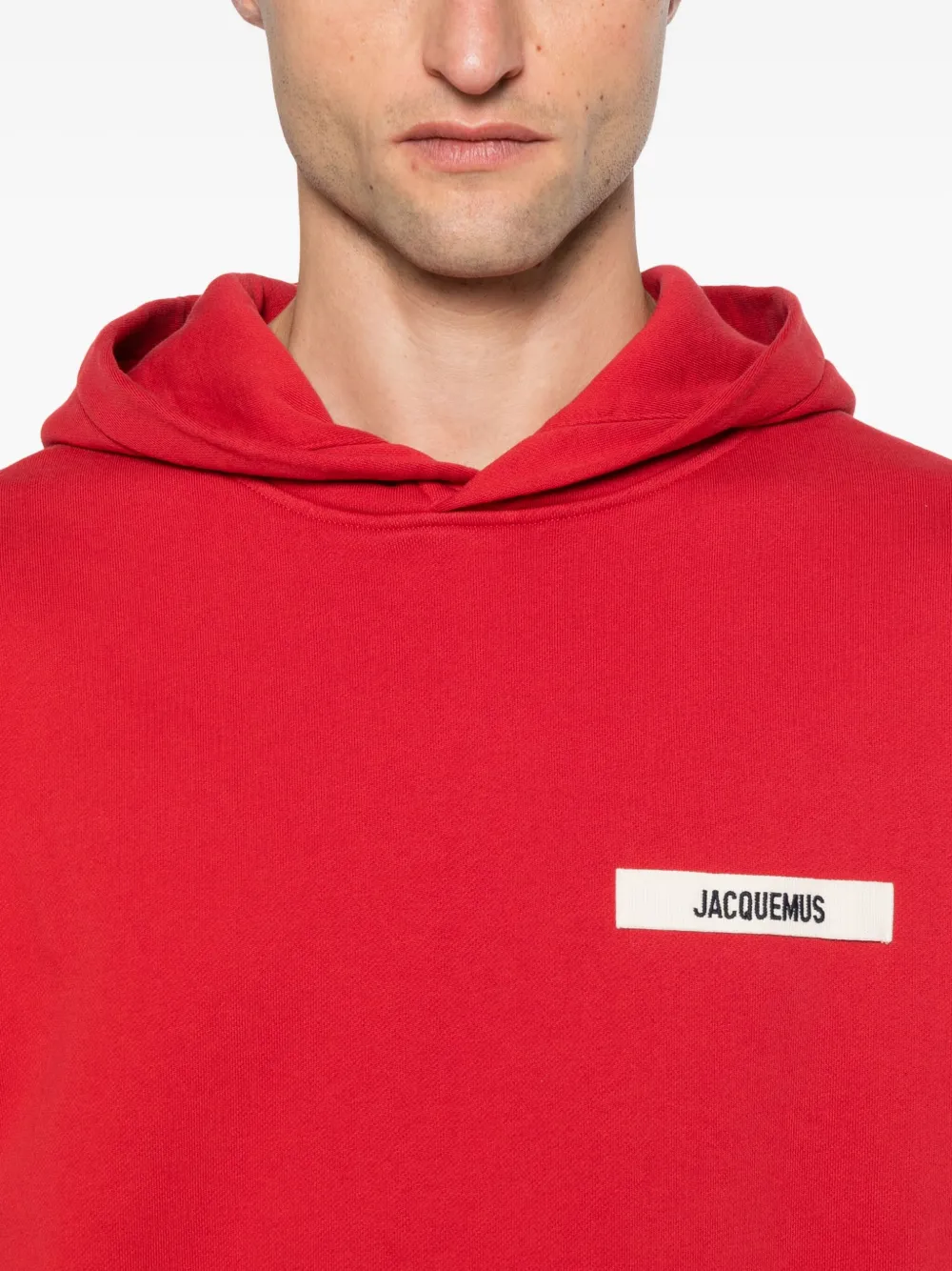 Jacquemus Le hoodie Gros Grain hoodie Rood