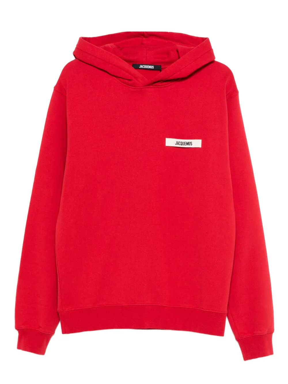 Jacquemus Le hoodie Gros Grain hoodie Rood
