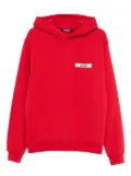 Jacquemus Le hoodie Gros Grain hoodie - Red