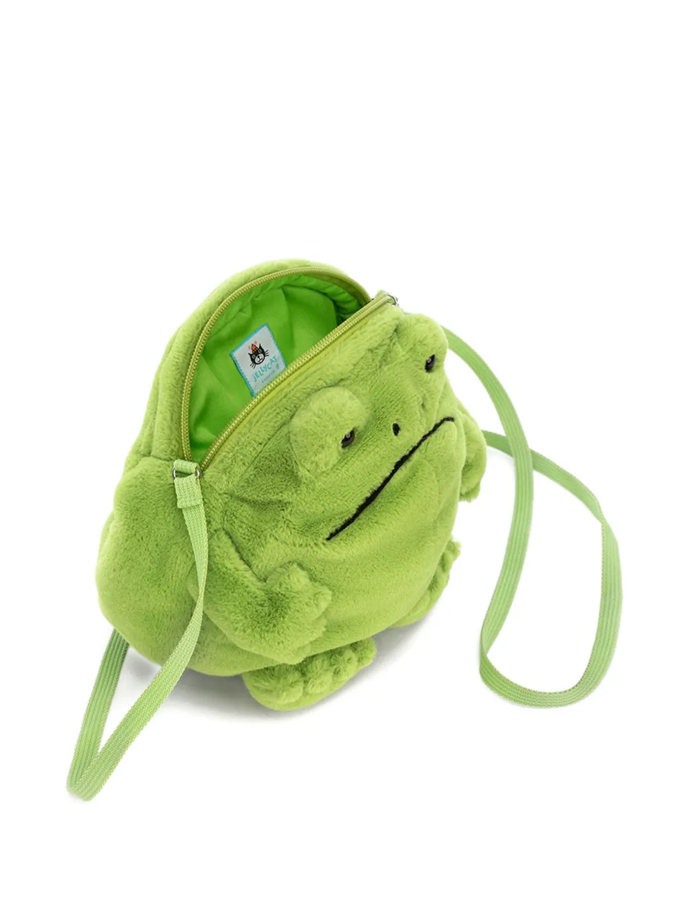 Jellycat Ricky Rain Frog rugzak Groen
