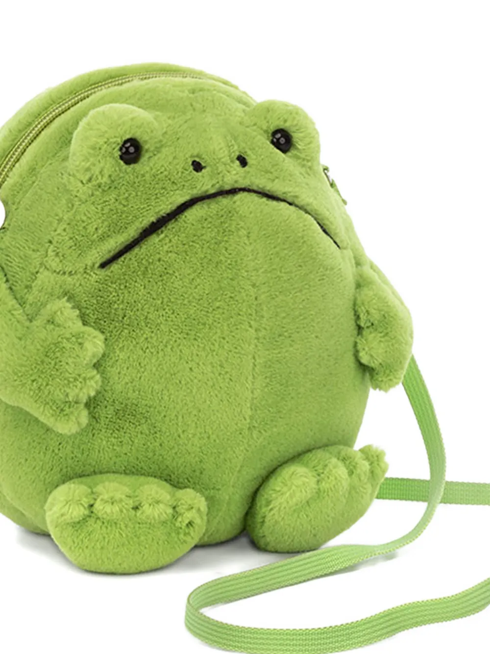 Jellycat Ricky Rain Frog rugzak Groen