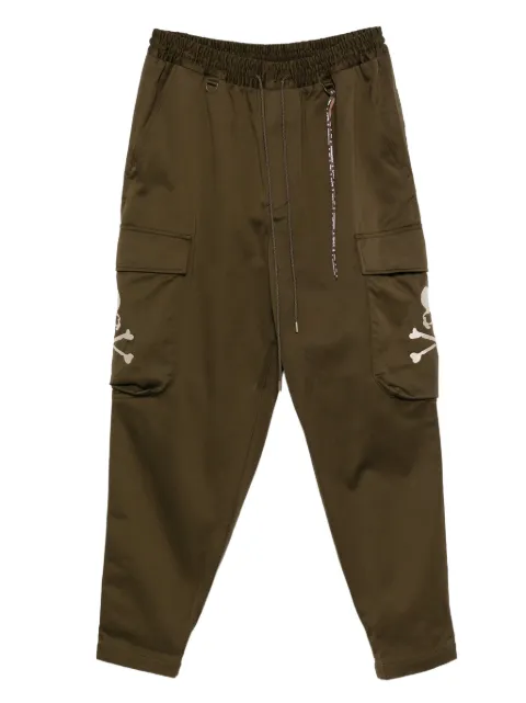 Mastermind Japan skull-print cargo trousers