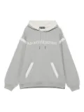 Mastermind World cut-off logo hoodie - Grey