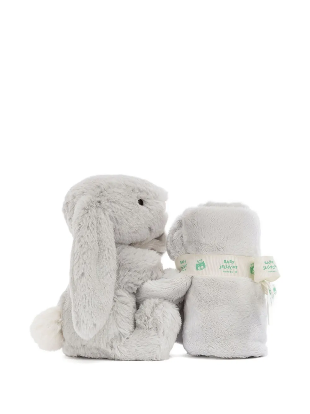 Jellycat Bashful Bunny Soother knuffel Grijs