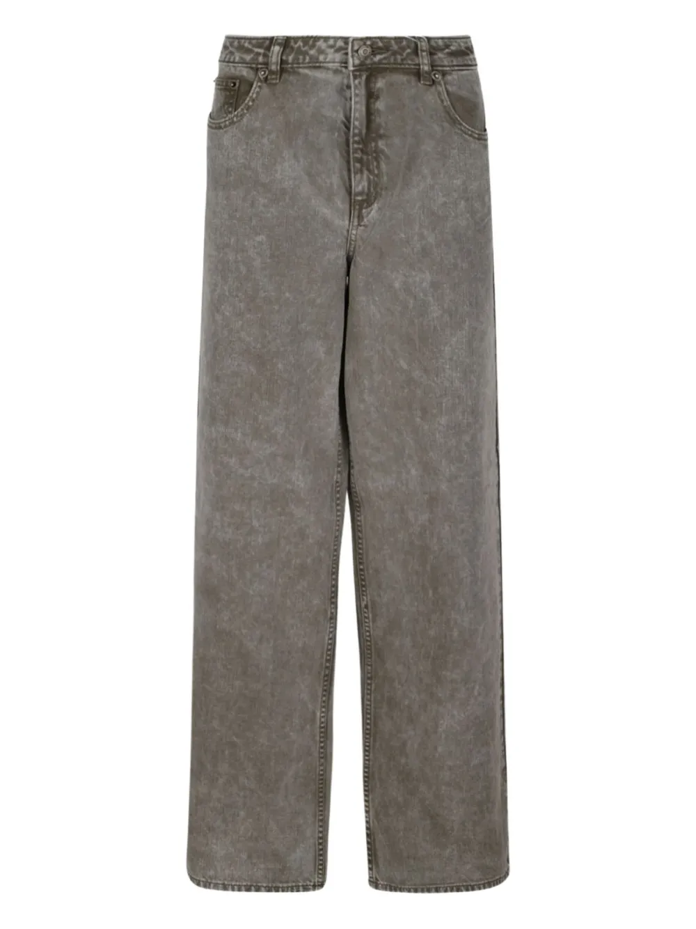 Michael Kors Jeans met wijde pijpen Groen
