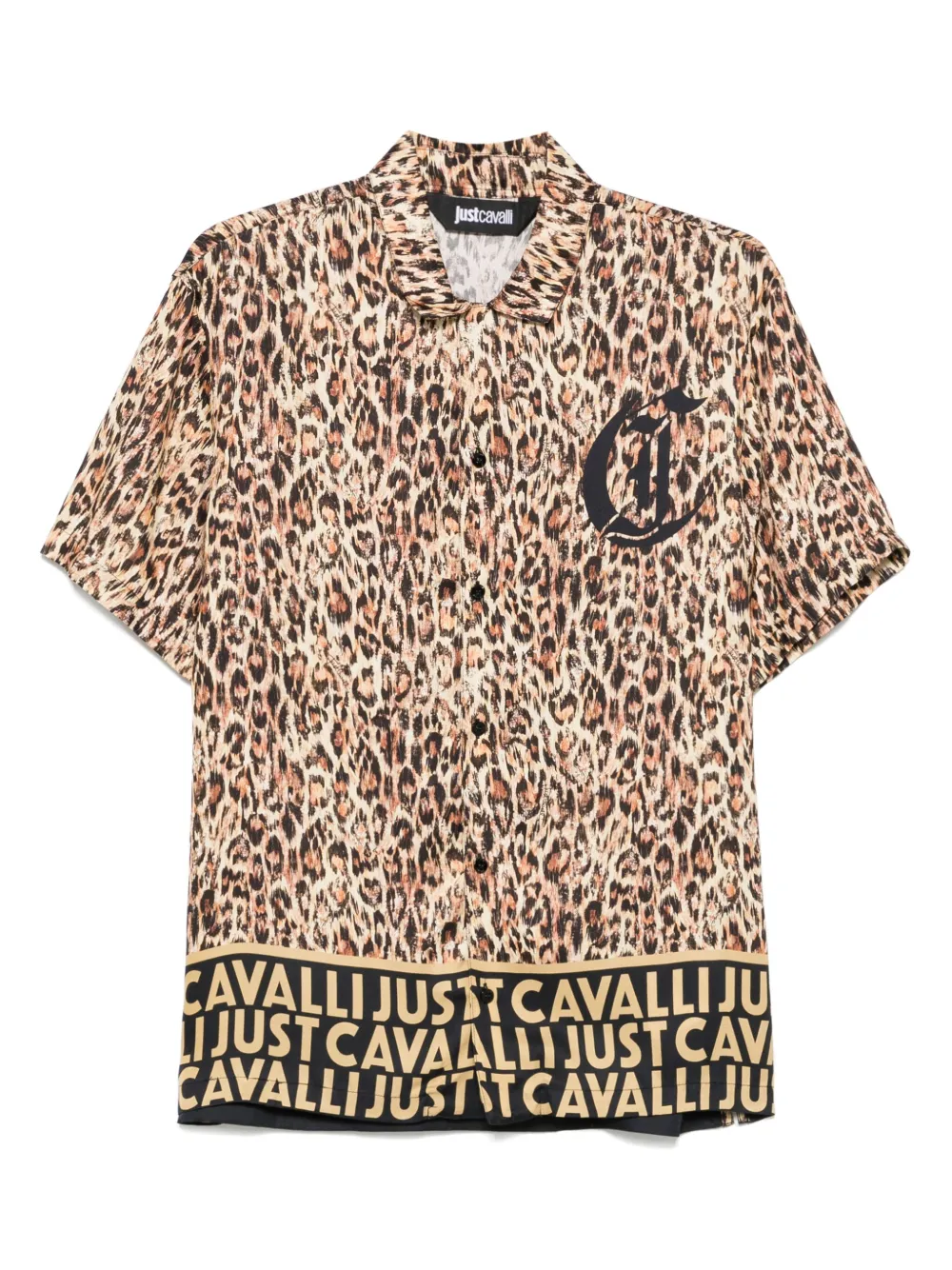 Just Cavalli camisa con animal print | marrón | Image 1