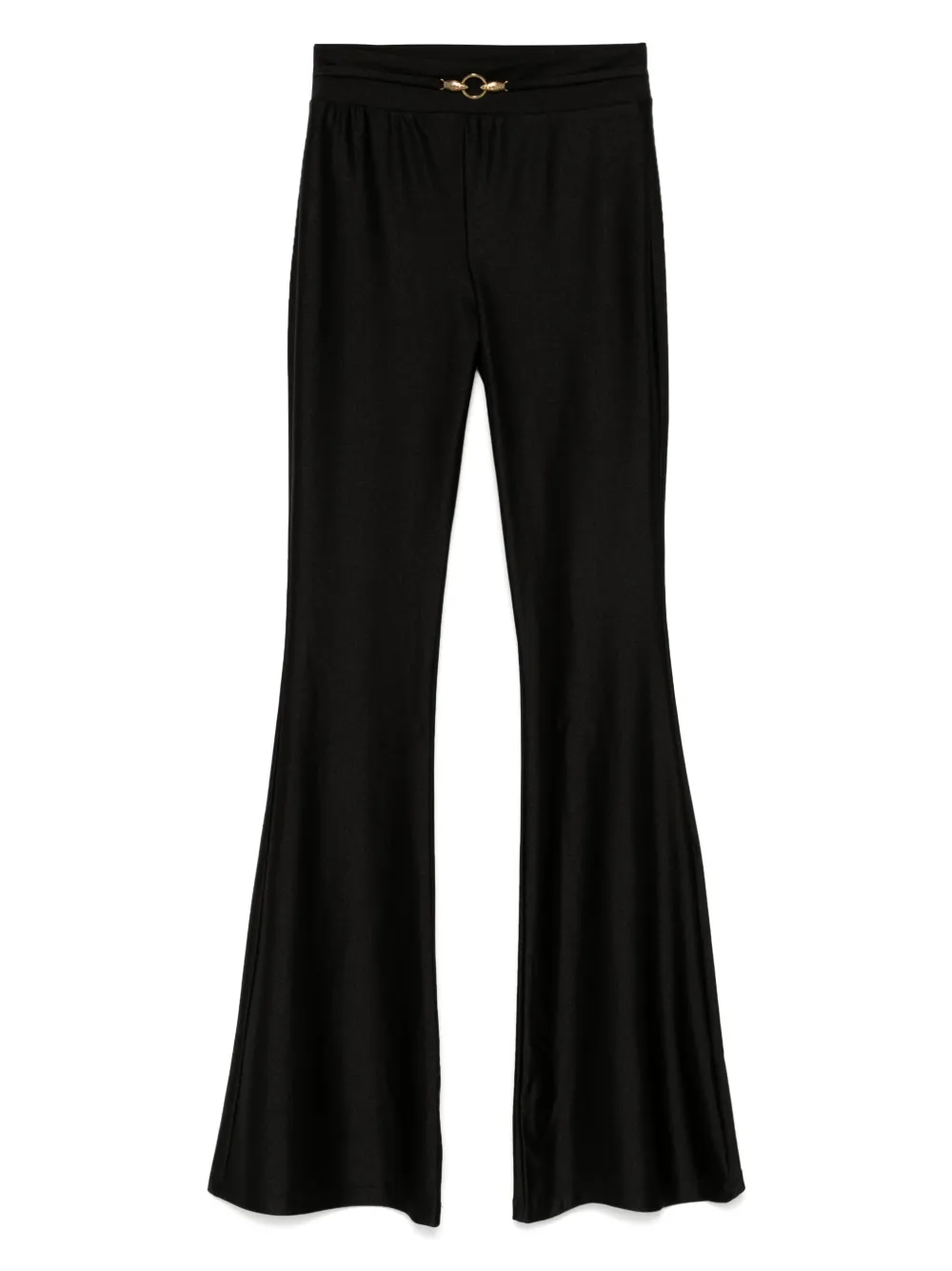 Just Cavalli Broek met logopatroon Zwart