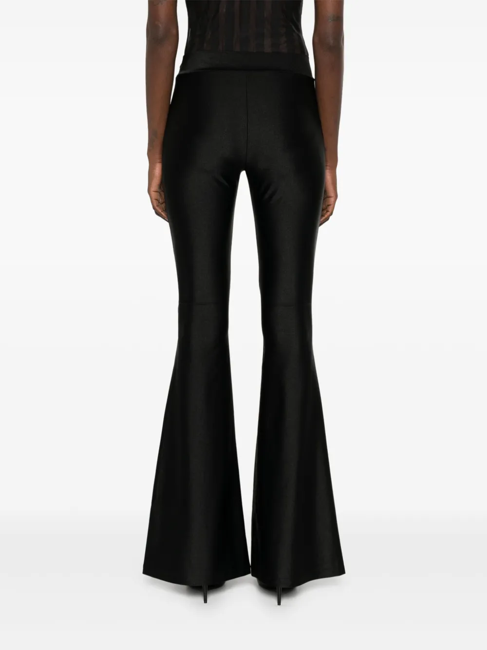Shop Just Cavalli Logo-motif Trousers In Black