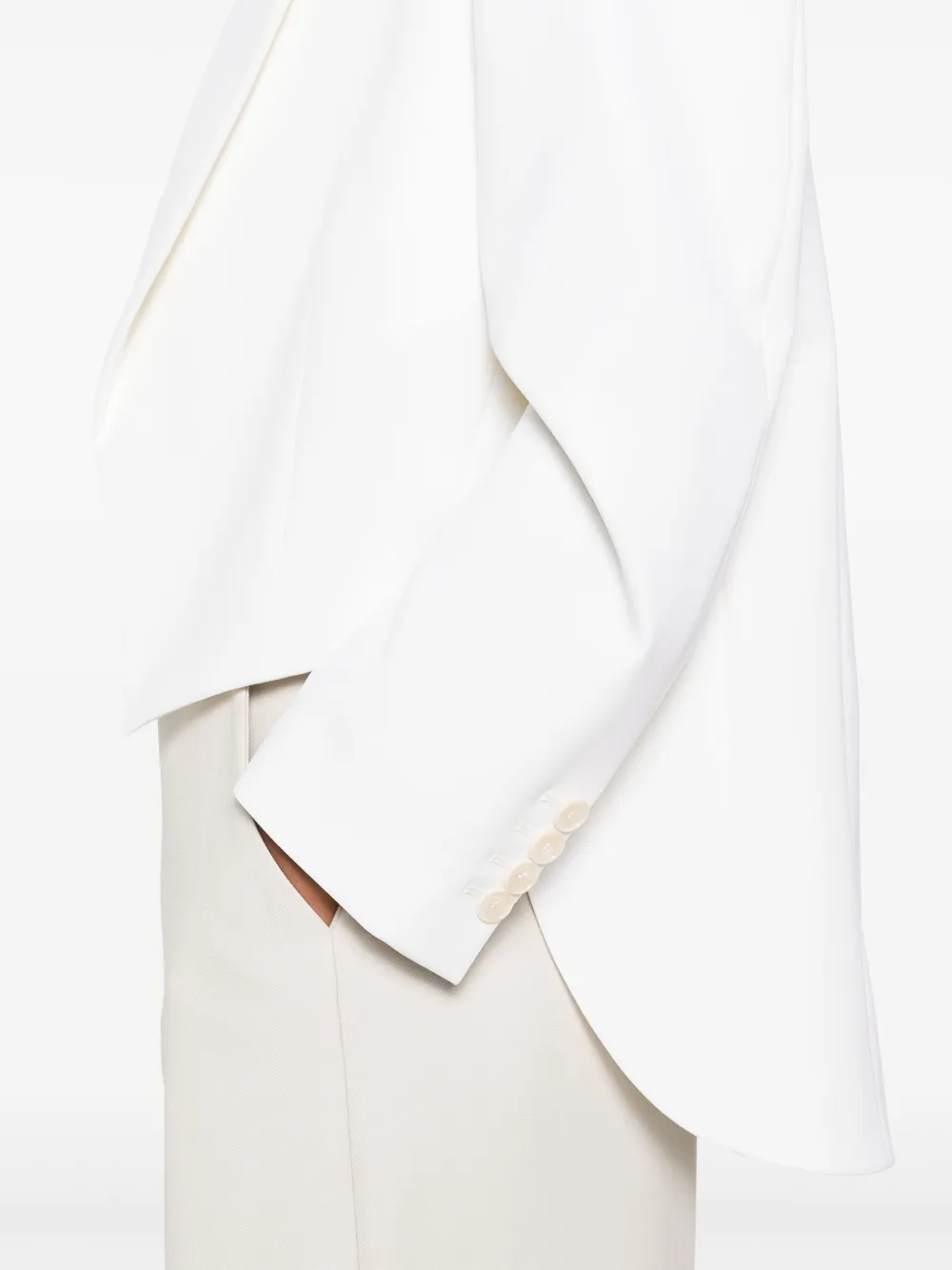 Stella McCartney Cropped blazer Beige