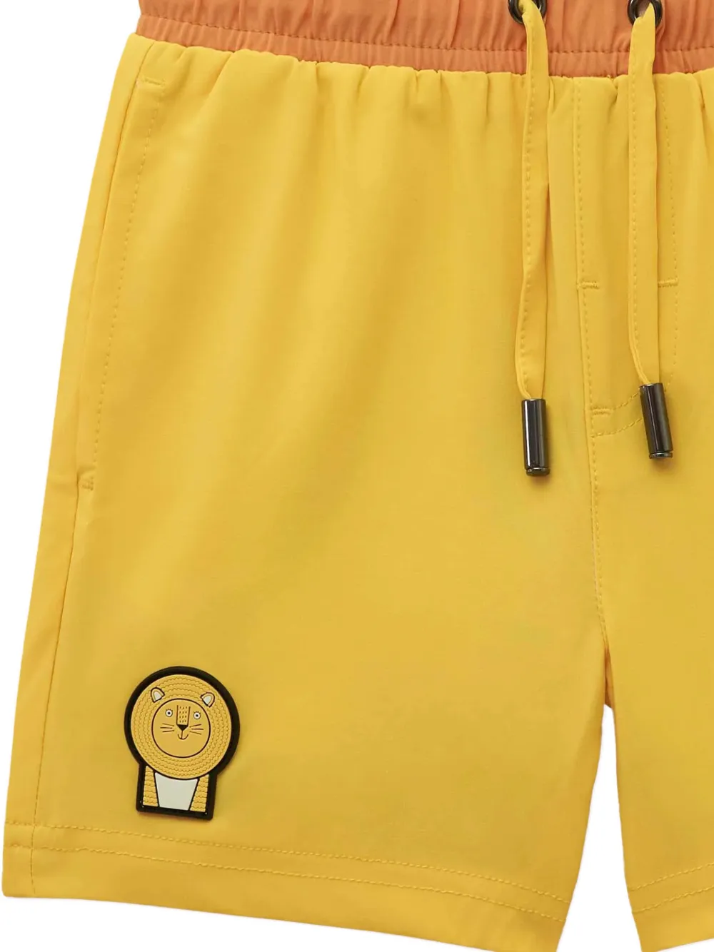  Roarsome Logo-patch Swim Shorts - White 