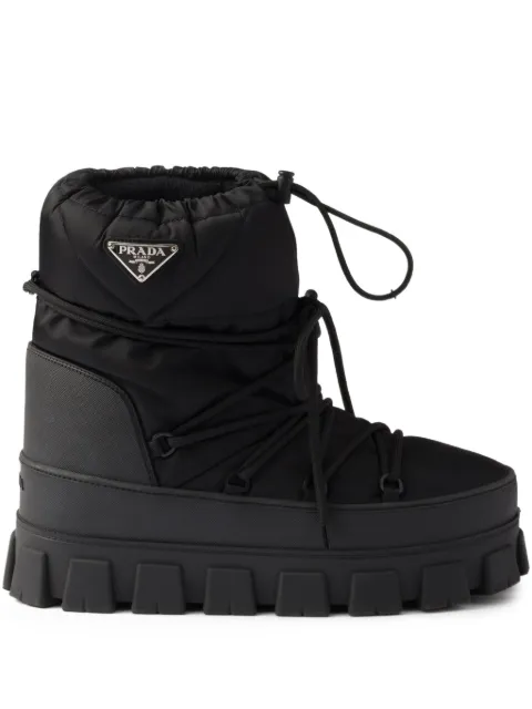 Prada botas para nieve capitonadas