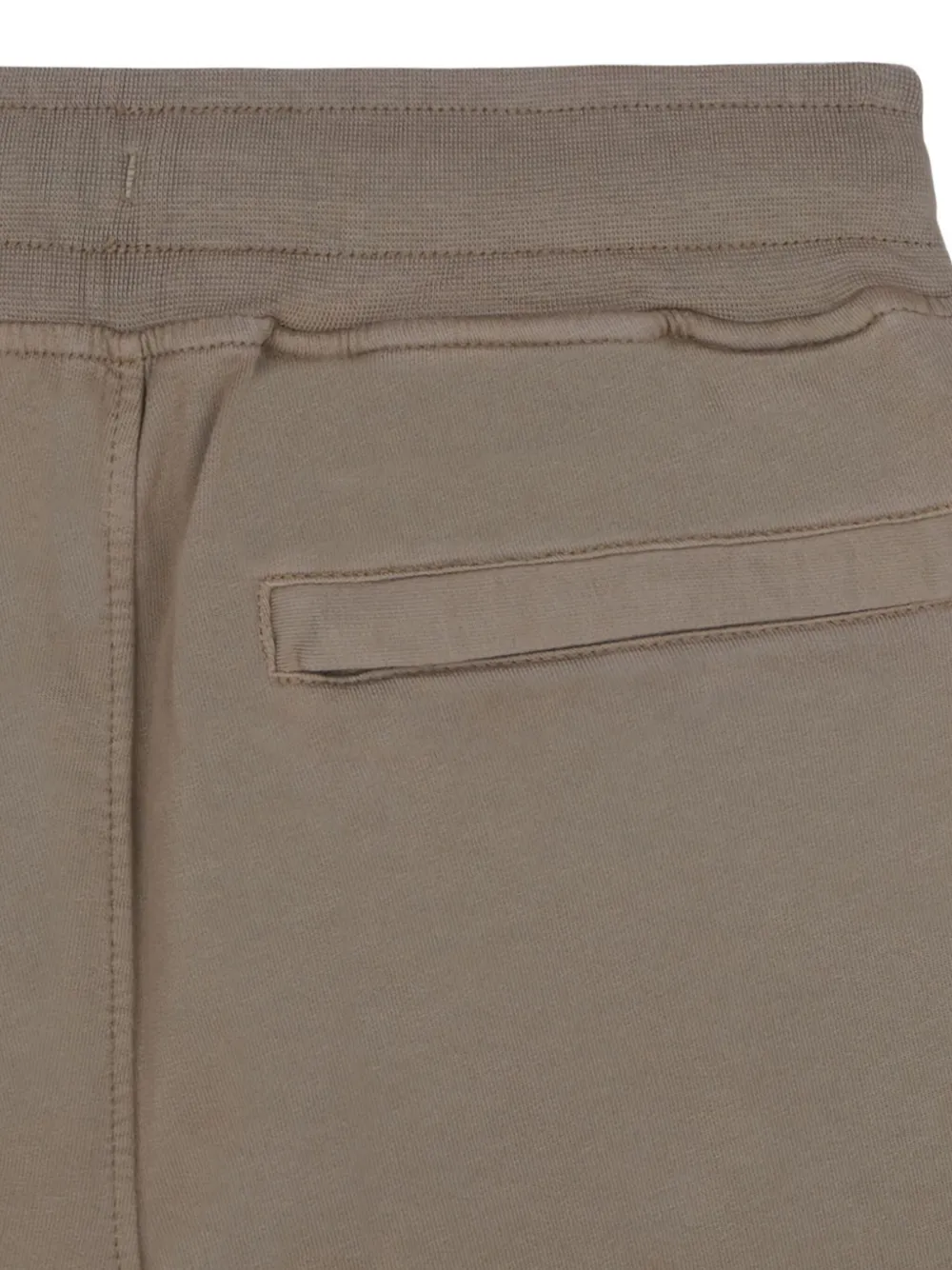 C.P. Company Kids Shorts met geborduurd logo Bruin