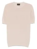 Dell'oglio open-knit T-shirt - Neutrals