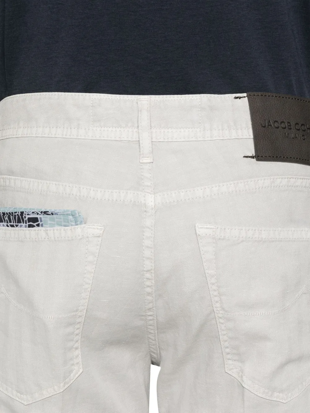 Jacob Cohen Scott Trousers In Grey