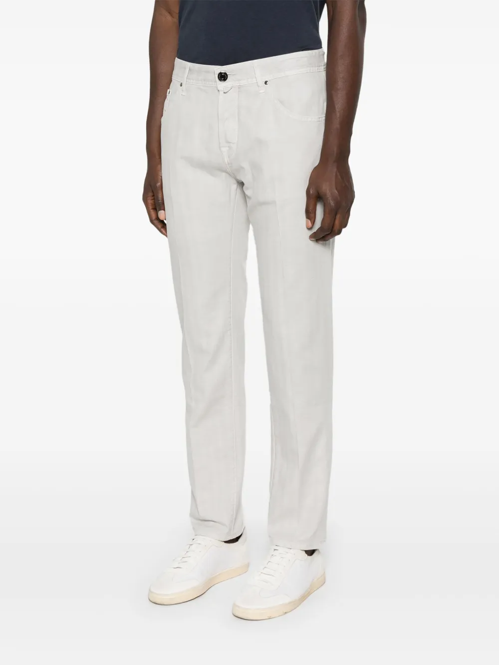 Jacob Cohen Scott Trousers In Grey