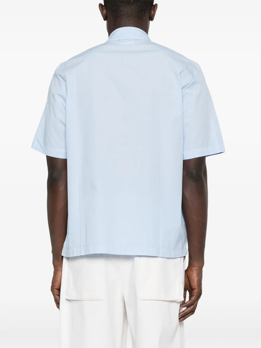 C.P. Company Overhemd met geborduurd logo Blauw