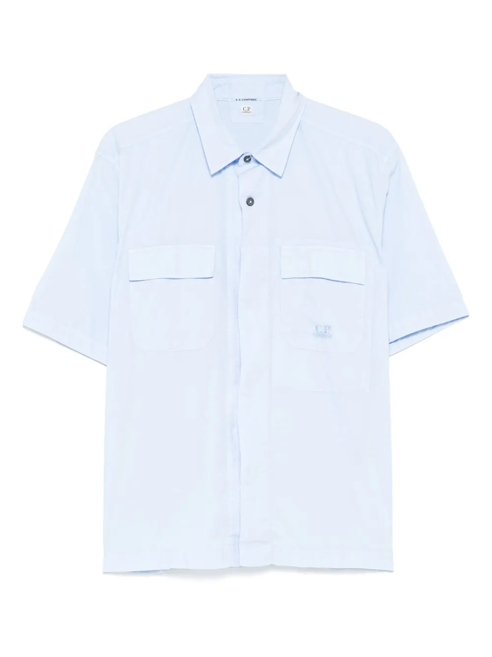 C.P. Company camisa con logo bordado | azul | Image 1